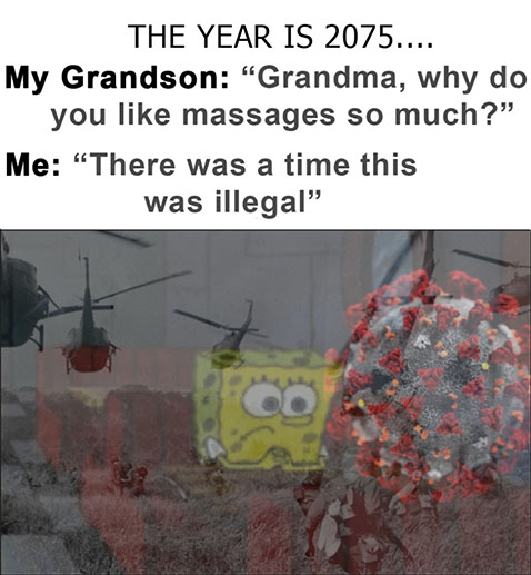massage meme